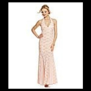 💖JUMP APPAREL PINK BEADED GOWN $145!!!